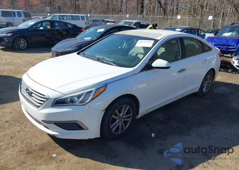 2016 Hyundai Sonata Se z USA, uszkodzony, nr VIN 5NPE24AFXGH351554